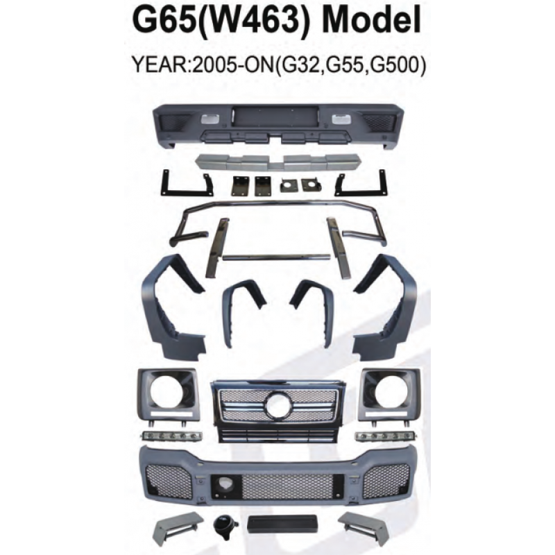 Mercedes-Benz G-Wagon W463 Body Kits Update 